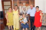 La veïna Emília Rodrigo d’Alginet celebra 101 anys