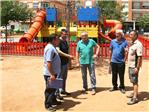 L'Ajuntament d'Almussafes intensifica la neteja dels parcs i jardins de la localitat