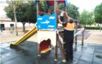 L’Alcúdia precinta les zones de joc dels parcs infantils