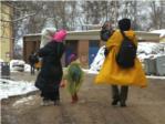 Las vidas de los nios refugiados en Serbia, en peligro por las bajas temperaturas