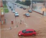 Les aigües del barranc Fosc han tornat a embrutar els carrers d'Alzira