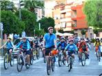 Les escoles de lAlcdia celebren la setmana de la mobilitat amb el lema de Al colle en bici