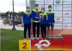 L’escola de Triatló Vialterra Algemesí ha aconseguit la segona posició en Campionat d’Espanya de Triatló de Relleus Mixtes