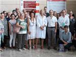 L'Hospital d'Alzira i les associacions d'Alzheimer de la Ribera celebren el Dia Mundial de la malaltia