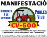 Mareny de Barraquetes participarà en la manifestació organitzada per El Perelló per la CV-500