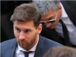 Messi comparece ante el juez en Barcelona