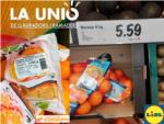 'Muchos supermercados valencianos tienen los lineales repletos de naranjas de Sudfrica'