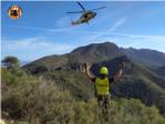 Rescatat amb èxit un escalador accidentat al terme municipal d'Alzira