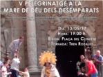 Romeria a València des de Sueca per la festivitat de la Mare de Déu dels Desemparats