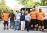 SAV S.A., la nova empresa de neteja viria a Sueca, comena la seua activitat i la renovaci del nou equipament