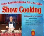Show Cooking a la Fira Gastronòmica de l'Alcúdia amb Jorge Esteban