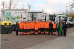 Sueca presenta el nou parc mòbil complet i la nova imatge del servei de neteja viària i recollida de residus