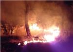  Tres incendis, presumptament intencionats, van afectar la passada nit al terme d'Alzira