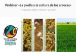 Turisme organiza el seminario web gratuito 'La paella y la cultura de los arroces'