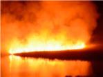 Un incendio, iniciado anoche en Cullera, afecta al Parque Natural de l'Albufera