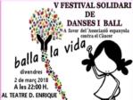 ‘V Festival Solidari de Danses i Ball’ a favor de l’Associació Española Contra el Càncer de Carcaixent