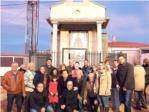 Vecinos de Turís han levantado un monumento a su patrona, la Mare de Déu dels Dolors Gloriosos