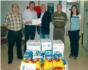 El personal del centro Ercros en Almussafes ha donado alimentos y productos de higiene infantil