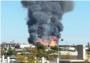El fuego arrasa miles de palmeras de dos viveros del trmino municipal de Sueca