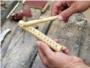 Sinaugura dem a Carlet lexposici Instruments tradicionals fets en canya i fusta