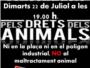 Lacua organiza una manifestacin contra el maltrato animal en las fiestas de Sant Bernat de Alzira