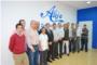 L'alcalde d'Algemes i representants empresarials han visitat la nova seu de Limpiezas Aloja