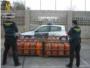  La Guardia Civil imputa a un varn por receptacin de 60 botellas de butano en Benifai