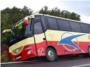 Un autobús escolar se sale de la carretera en Turís