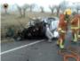 Fallece el conductor de un turismo al colisionar contra un camión en Monserrat