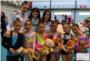 Cuatro gimnastas de Carlet obtienen medalla en la III Fase del Trofeo Mediterrneo