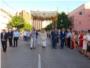 Alberic celebra amb devoci la festivitat del Corpus Christi