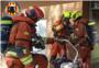 Assistits tres homes per inhalaci de fum per un incendi en una vivenda a Alginet