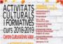 Benifai programa una amplia oferta de actividades culturales y formativas para el curso 2018/2019