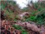 La falta de limpieza de los barrancos provocan una vez más inundaciones en Vilella
