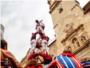 Más de 300 muixeranguers y castellers levantaron ayer sus torres humanas en Algemesí