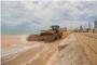 Cullera reprn els treballs de reparaci de les platges del sud paralitzats per la COVID-19