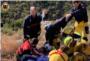 Els bombers van rescatar al Realenc dAlzira a un home que practicava espeleologia