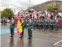 Emocionant jura de bandera per a personal civil a Cullera