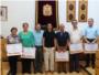 Homenatge en l'Ajuntament d'Algemesí als mestres que s'han jubilat enguany
