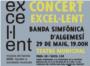 La Banda Simfònica d'Algemesí oferirà un concert emmarcat dins del programa d’ajudes 'Excel·lent, Música de Banda'