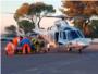 Els bombers rescaten a una escaladora ferida en Alzira
