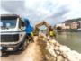 Ports reforça l'escullera de protecció contra  inundacions a Cullera
