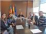 Representants poltics de Tous es reunixen amb la vicepresidenta del Consell Susana Camarero