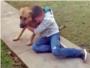 Un niño se reencuentra con su perro después de estar ocho meses perdido
